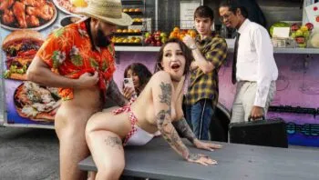 Food Truck Serves Big Oily Ass